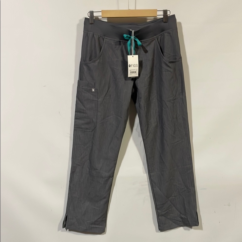 Figs Gray Track Pants